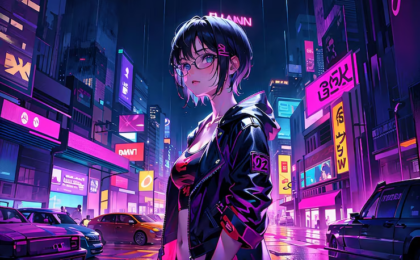 Watching anime