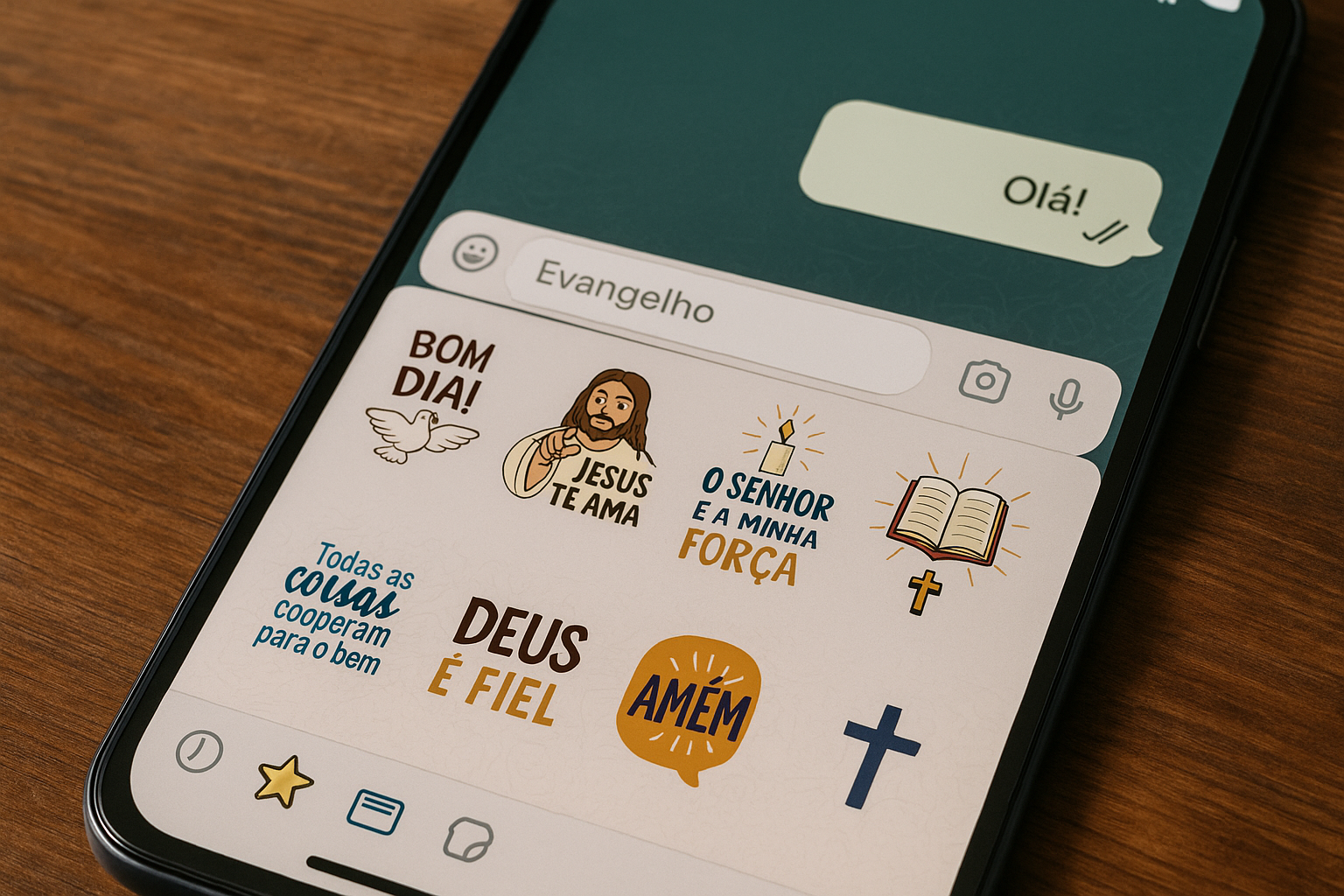 Las mejores apps de stickers de la Biblia y el Evangelio para WhatsApp